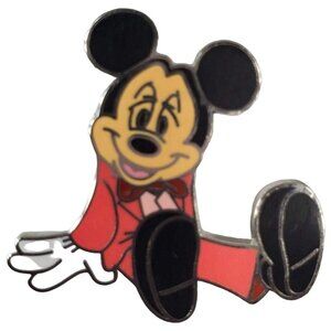 Disney Mickey Mouse Trading Pin Bashful Suit Lapel Pin Badge Brooch Accessories